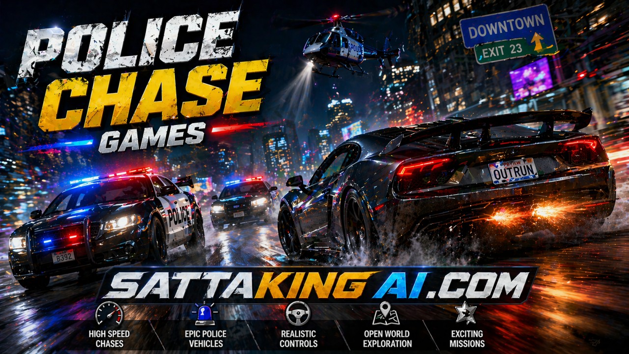 Police Chase Games Online –Play Free High-Speed Escape Games